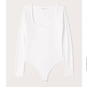 Abercrombie white bodysuit